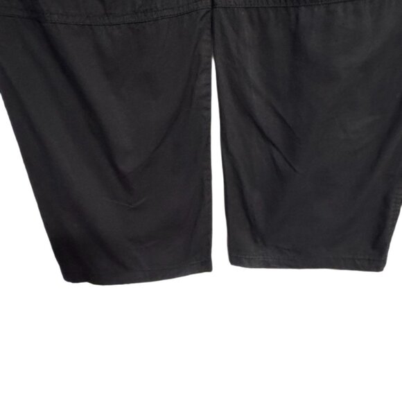 Forever 21 Black Cargo Pants Size L | Utility Multi Pocket Streetwear Y2K Style - Picture 3 of 4